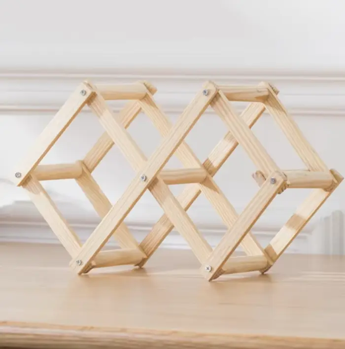 Étagère à vin en bois, meuble à vin pour salon, présentoir à vin, porte-vin rétro créatif, étagère d