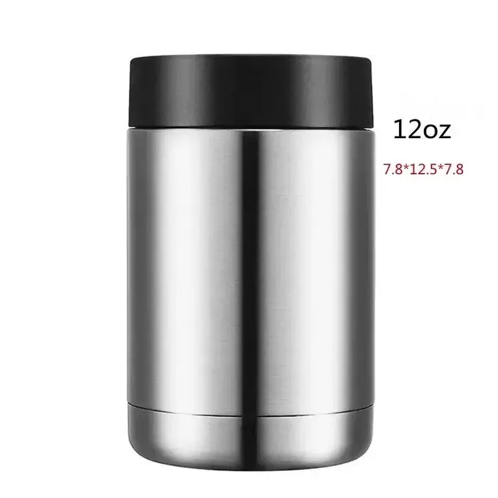 Réfrigérateur de bouteille de vin en acier inoxydable, Double paroi, isolé sous vide, refroidisseur 