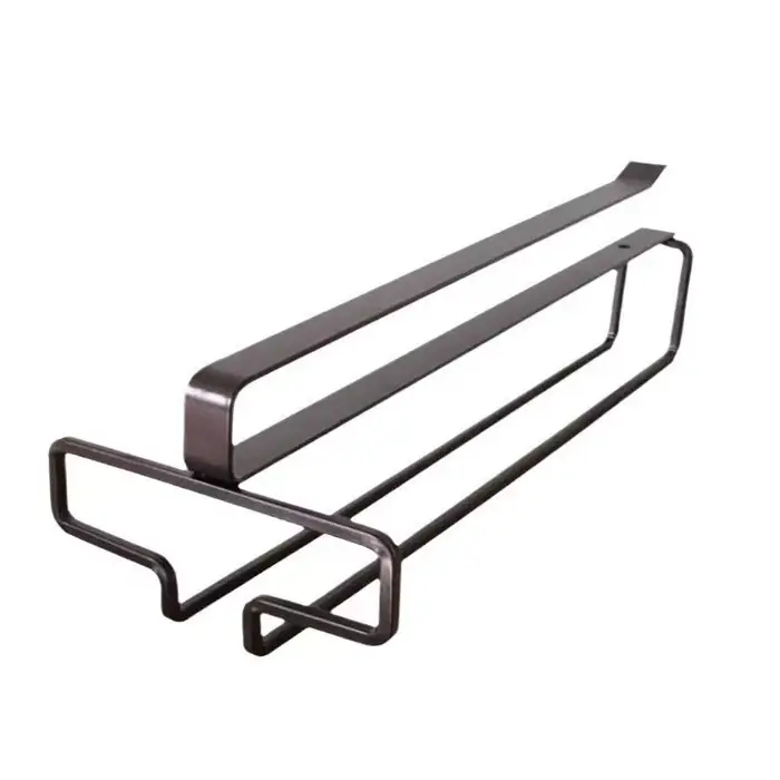 Support de rangement suspendu pour verres à vin sous armoire, égouttoir inversé pour verres à champa