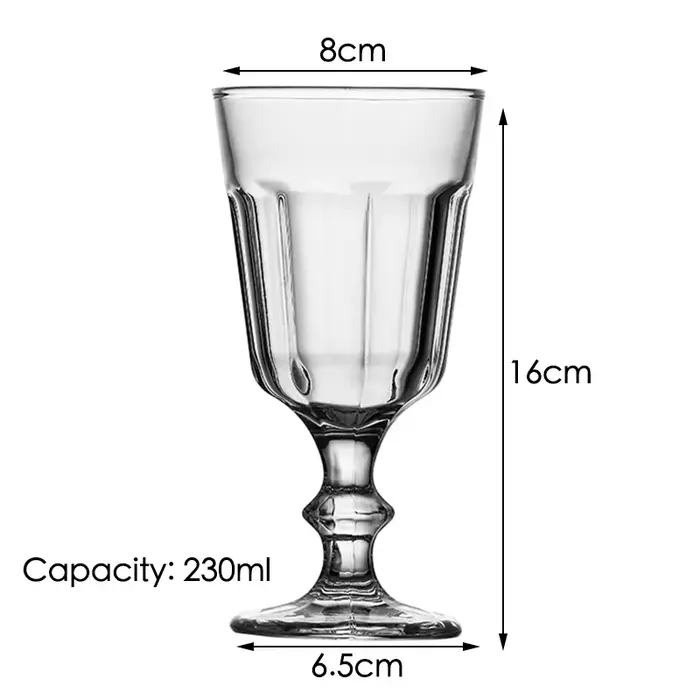 Verre à vin en verre d'absinthe, gobelet