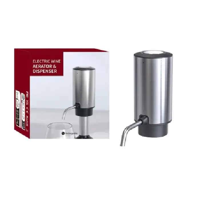 Aérateur et distributeur de vin électriques intelligents avec fonction rechargeable TYPE-C - Outil é