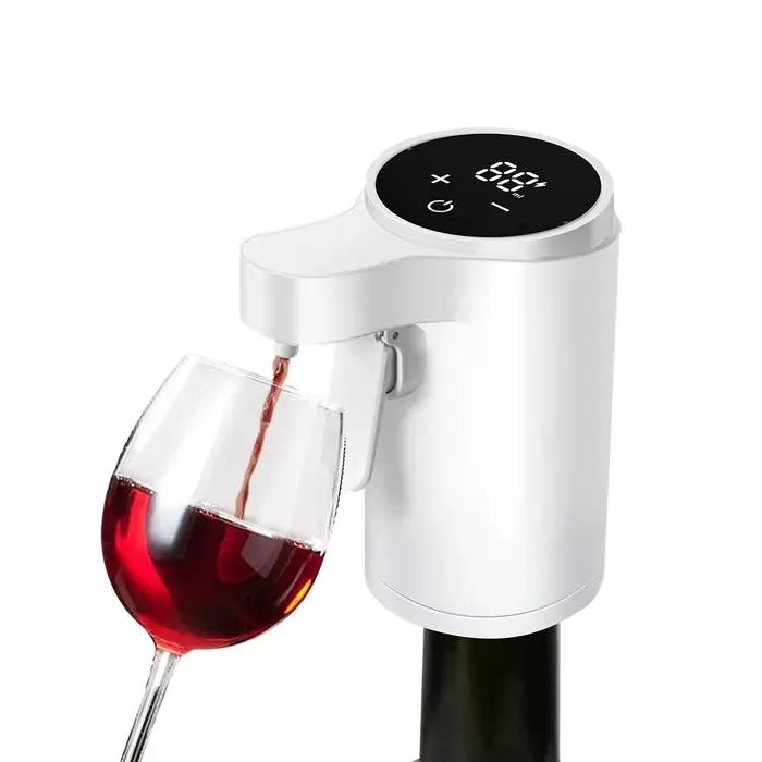 Distributeur de vin numérique intelligent pour bar à domicile et aérateur électrique, capteur mains 