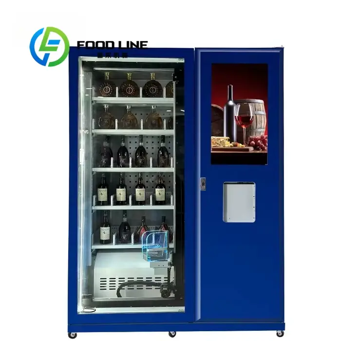 Distributeur automatique de vin haut de gamme avec écran tactile de 22 pouces, fonctionnalité SDK, r