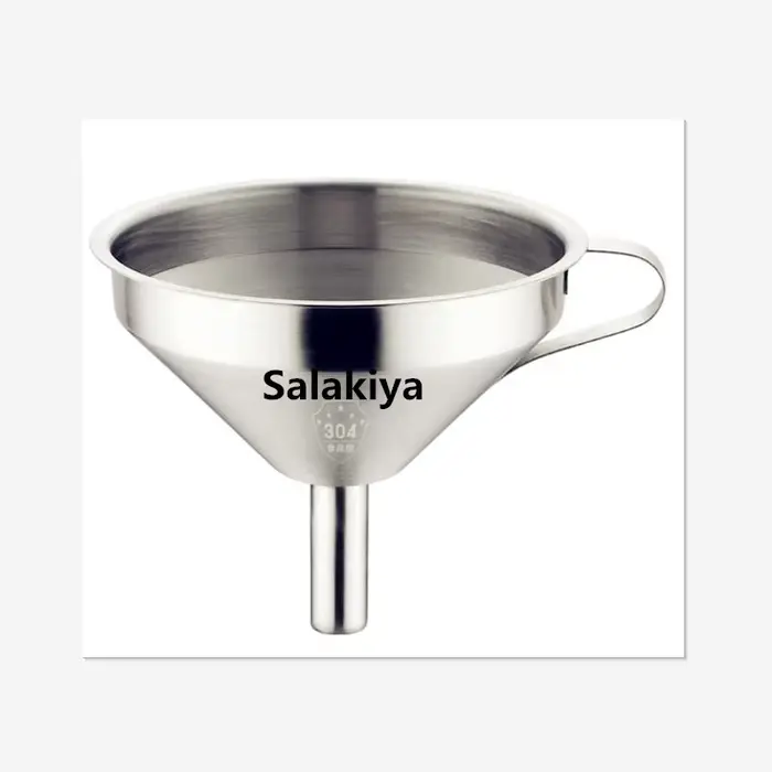 Entonnoir sanitaire en acier inoxydable 304, remplissage pour filtrer le vin (avec plaque filtrante 