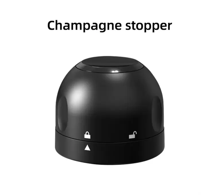 Bouchon de scellage de bouteille de Champagne, bouchons de vin rouge réutilisables sous vide, ensemb