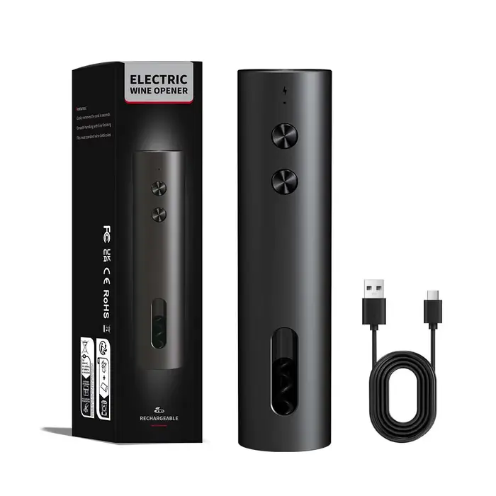 Nouvel ouvre-bouteille électrique rechargeable sans fil, accessoires pour le vin, tire-bouchon autom