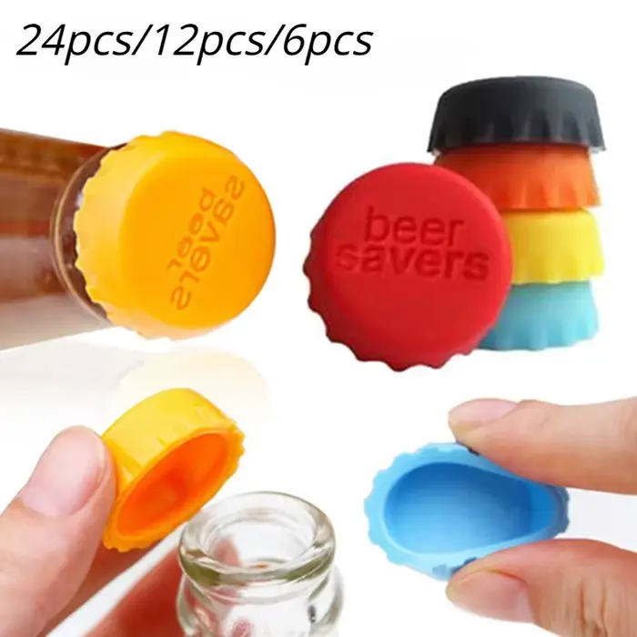 Bouchon de bouteille de Gel de silice réutilisable, bouchon de bière scellé, bouteille de Sauce soja