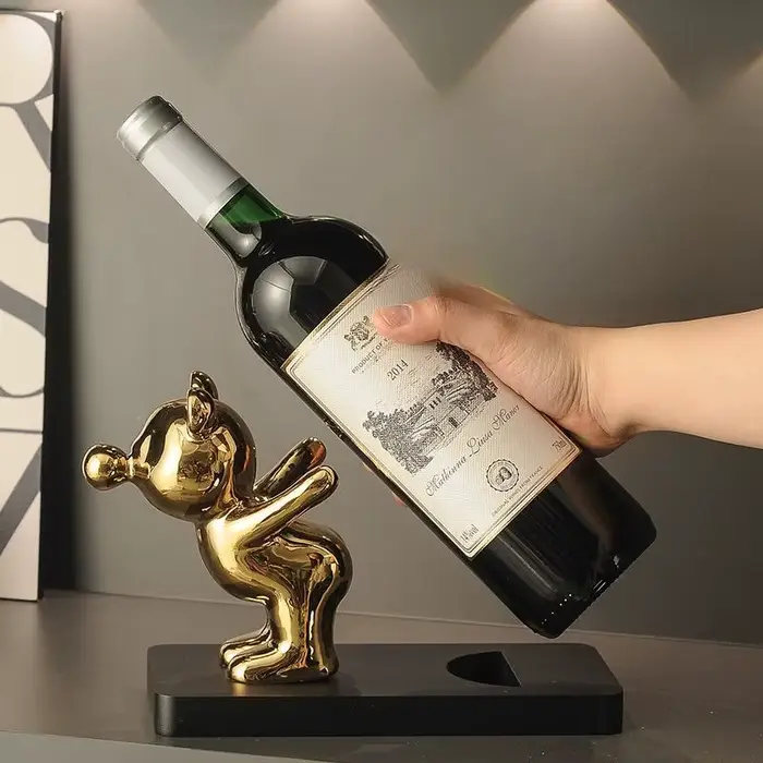 Porte-vin, décoration de meuble d'appoint pour salon et salle à manger