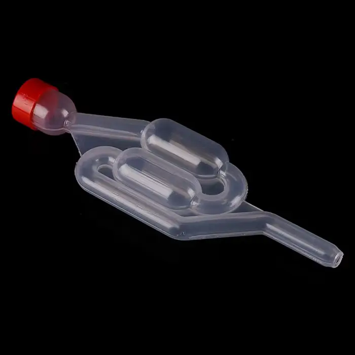 10 en 1 vin AirLock bière brassage Fermentation clapet anti-retour S-forme en plastique Air serrure joint d'eau maison vin fabrication vanne d'échappement
