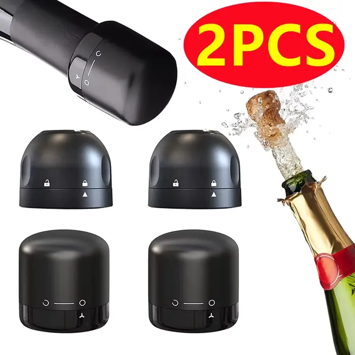 Bouchon de bouteille de vin rouge en Silicone