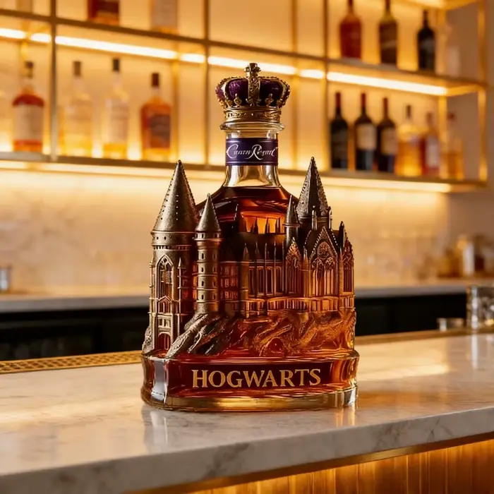 Carafe à whisky Château Médiéval