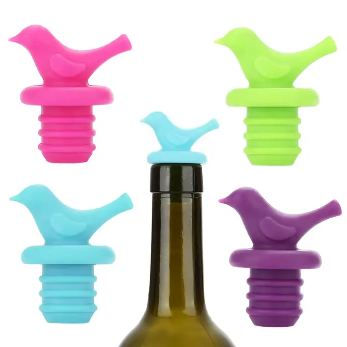 Bouchon de vin en Silicone sans fuite