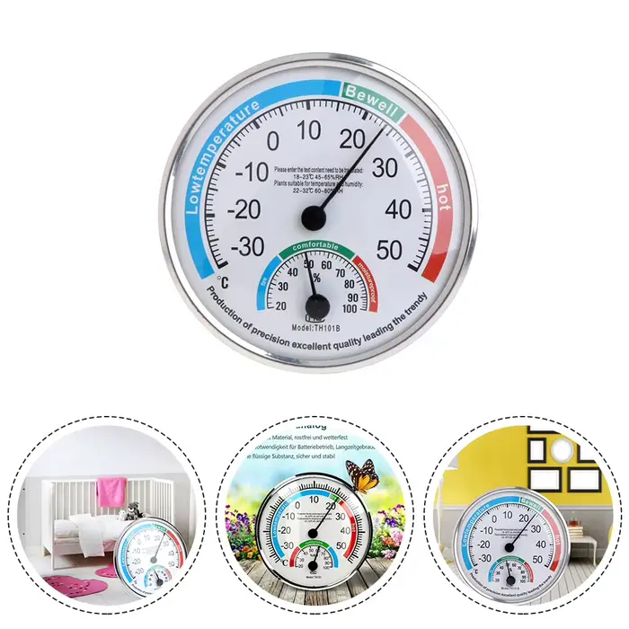 Thermomètre et hygromètre analogique