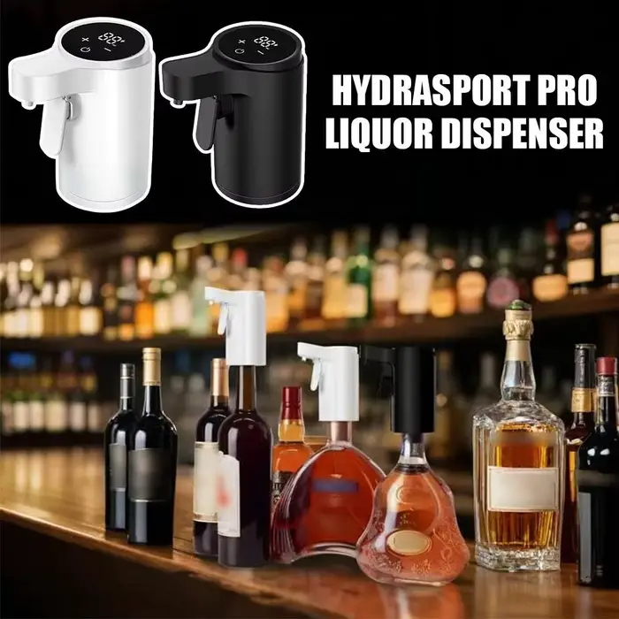Mélangeur Portable Mini Decanterart liqueur quantitatif automatique vin pompe alcoolique distributeur boisson électrique bouteille de whisky S9V8