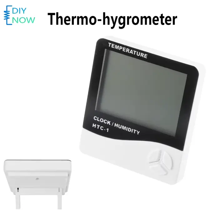 Thermomètre hygromètre numérique pour la température ambiante avec haute précision