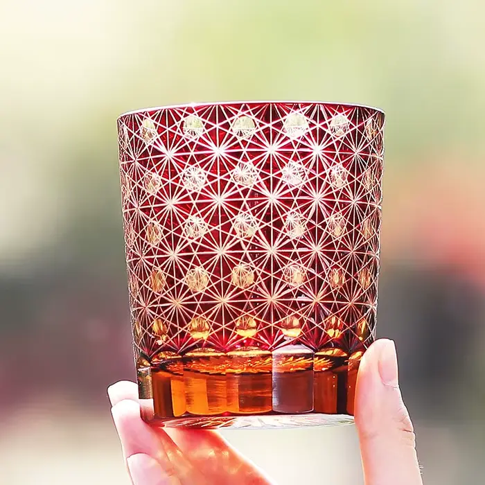 Verre à whisky de style coupé japonais fait à la main