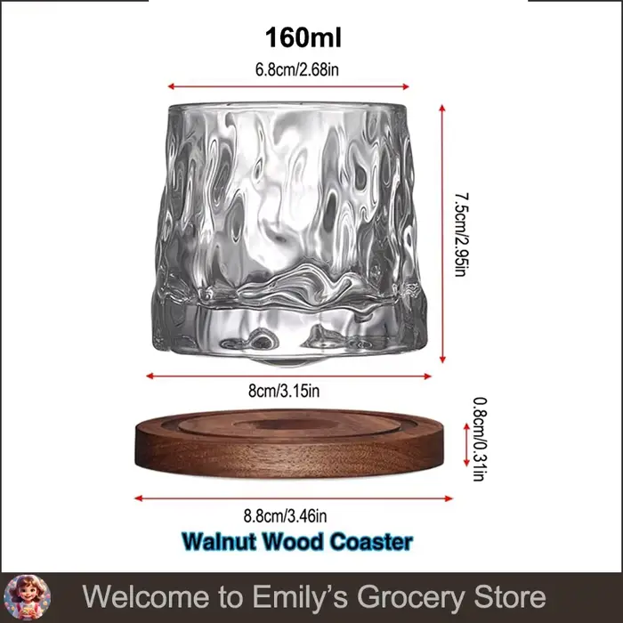 Verre à whisky rotatif créatif et novateur