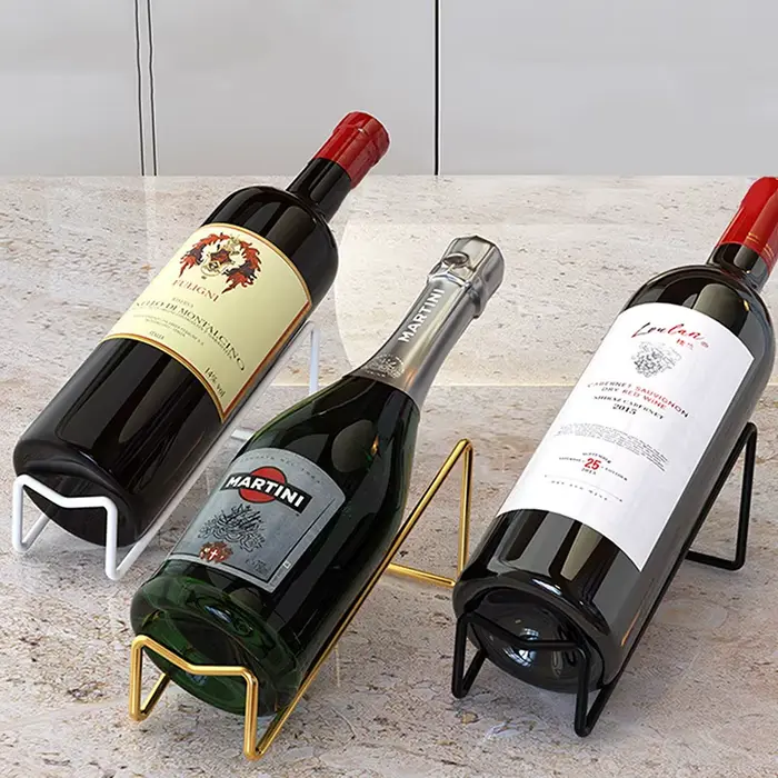 Nouveau casier à vin domestique en acier inoxydable