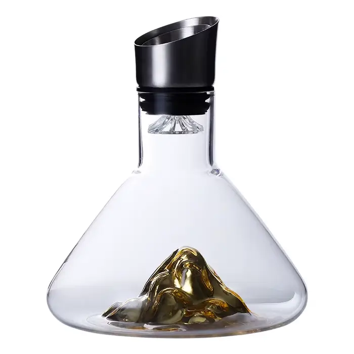 Carafe à vin Iceberg avec aérateur intégré