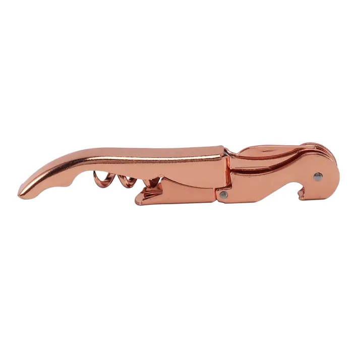 3X tire-bouchon en or Rose