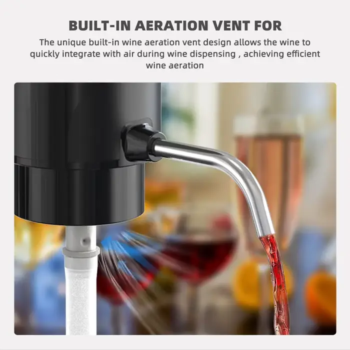 Aérateur et distributeur automatique de vin