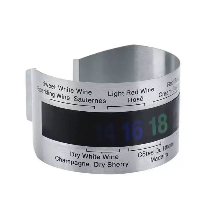 Thermomètre pour bouteille de vin
