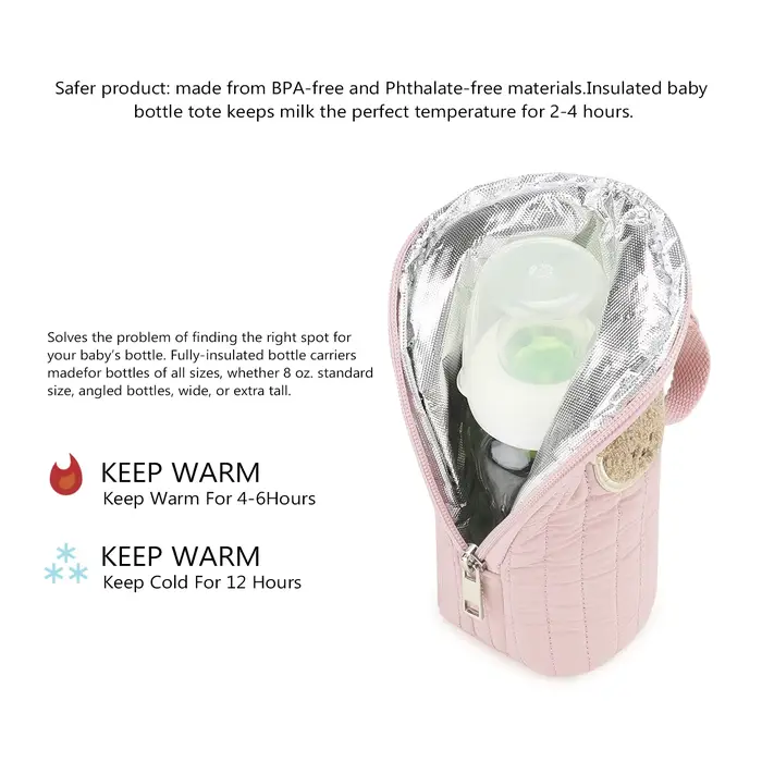 Film d'aluminium pour sac de bouteille portatif pour l'isolation et la conservation de la chaleur. Stockage de bouteilles