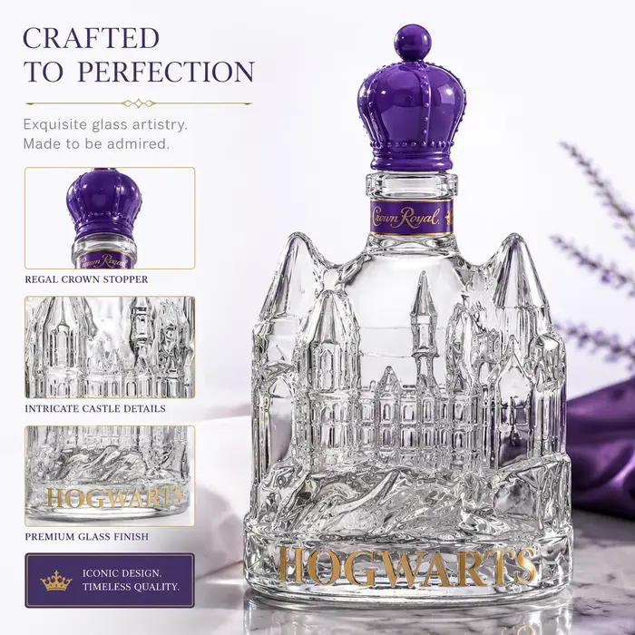 Carafe à whisky Château Médiéval
