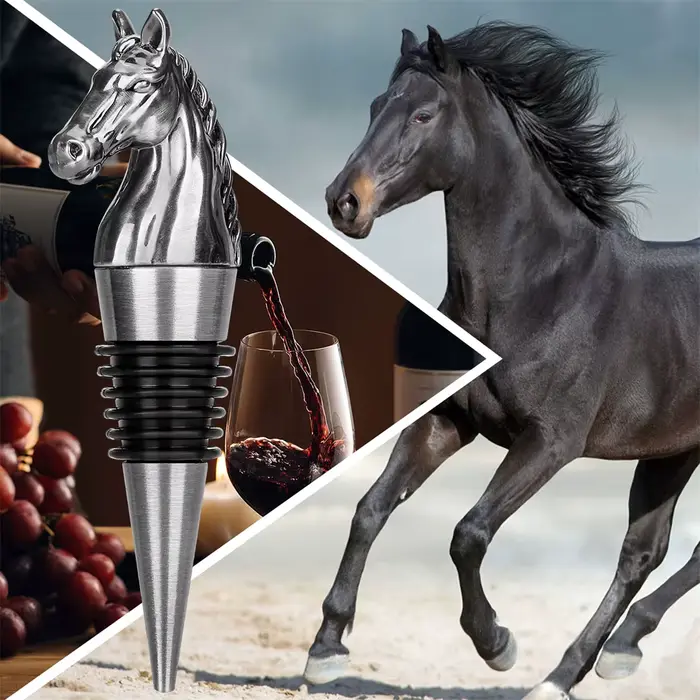 Bouchons de vin en alliage de Zinc et Silicone