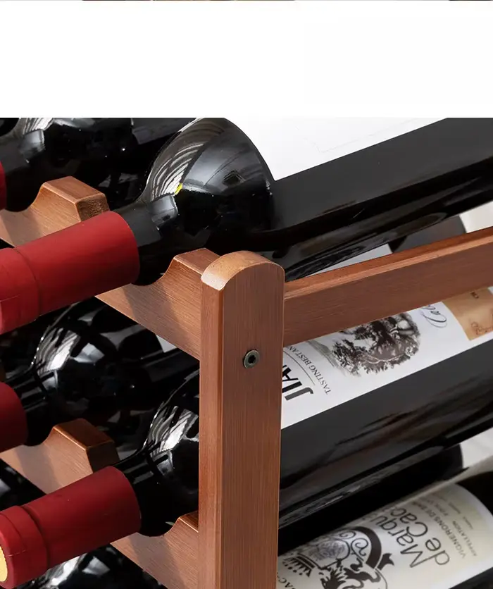 Support de présentation pour bouteilles de vin