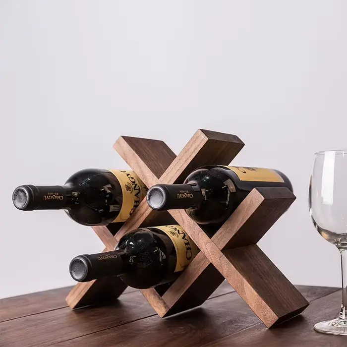 Casier à vin en bois massif