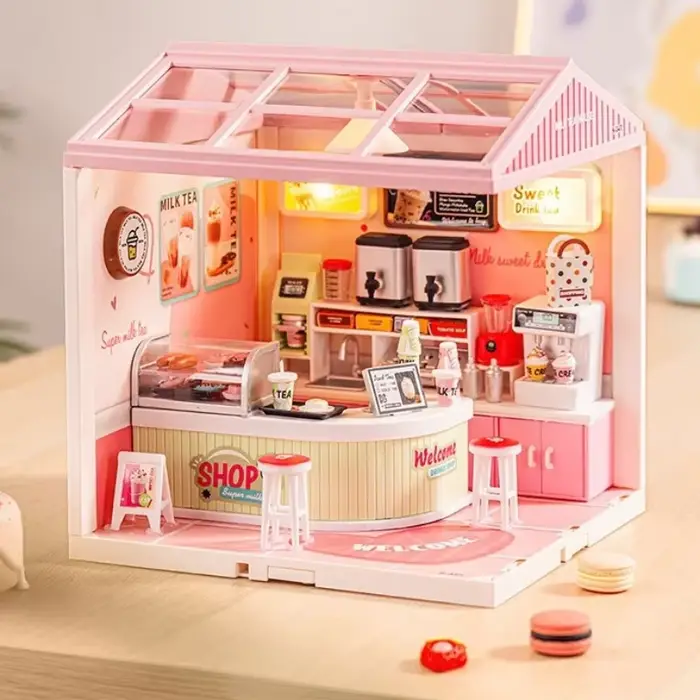 Kit de Restaurant de restauration rapide Miniature
