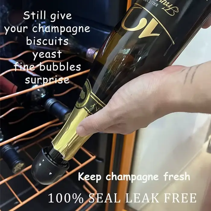 Bouchon de bouteille de vin rouge en Silicone