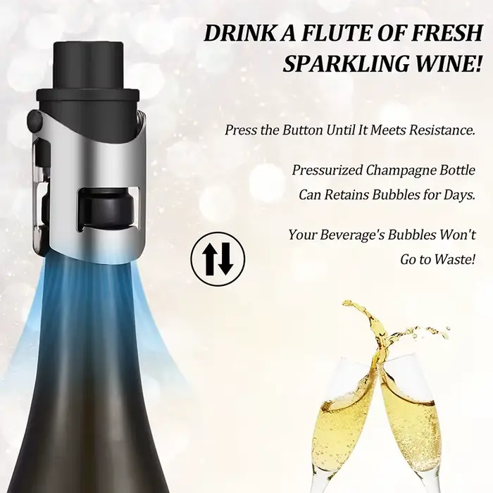 Bouchons de champagne économiseur de vin