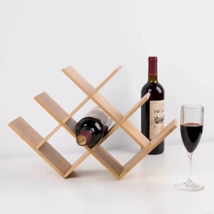 Casier à vin en bois massif