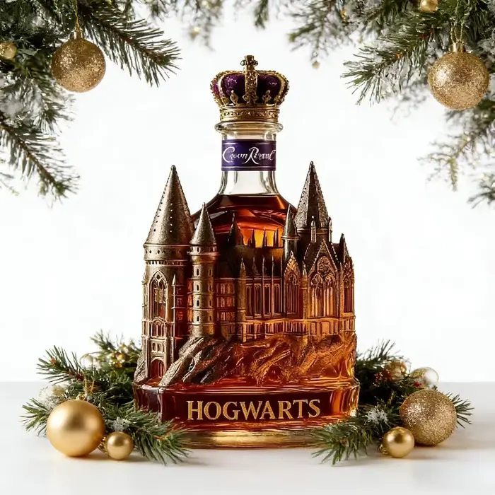 Carafe à whisky Château Médiéval