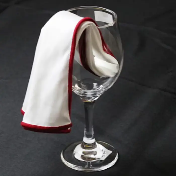 Chiffon de nettoyage de verre sans peluches