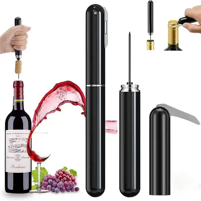Ouvre-bouteille à vin, pompe à air pour ouvrir les bouteilles