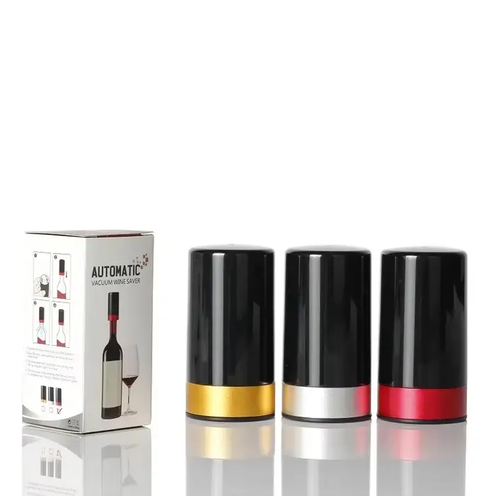 Bouchon de bouteille de vin sous vide électrique