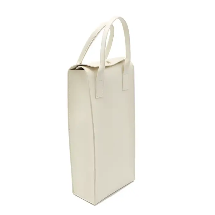 Sac de transport pour vin en cuir PU