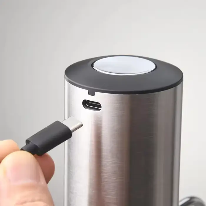 Aérateur et distributeur de vin électriques intelligents avec fonction rechargeable TYPE-C - Outil élégant pour un verser parfait du vin