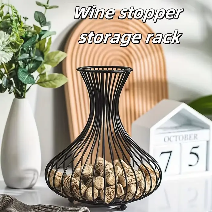 Panier de support de liège pour vin