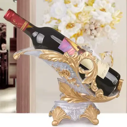 Casier à vin créatif en résine pour salon européen