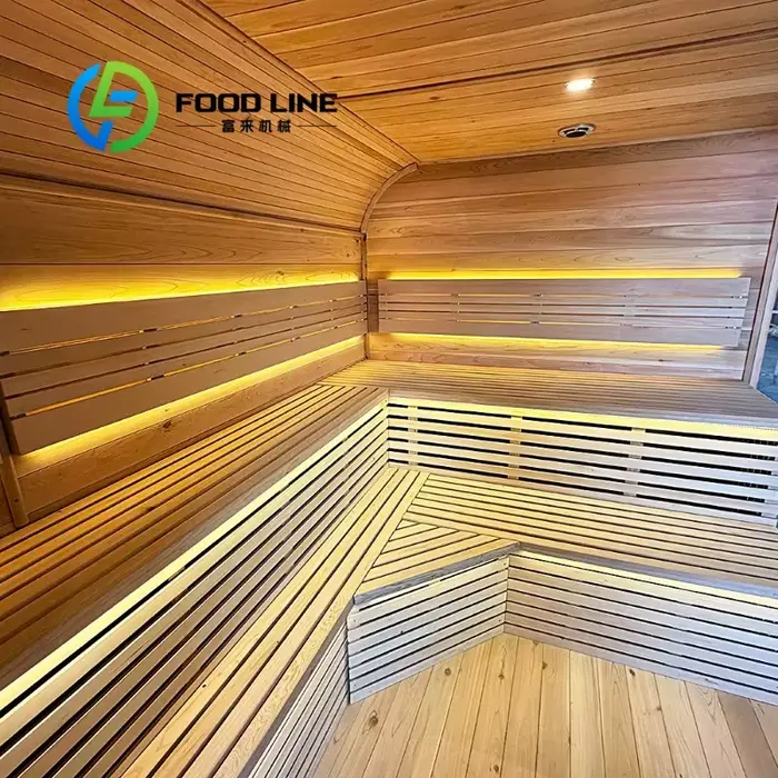 Cabine de sauna extérieure individuelle