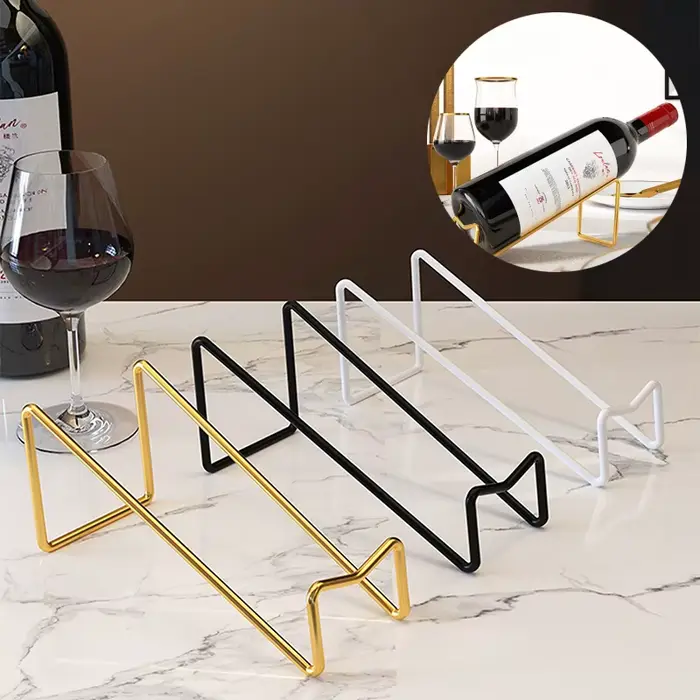 Nouveau casier à vin domestique en acier inoxydable