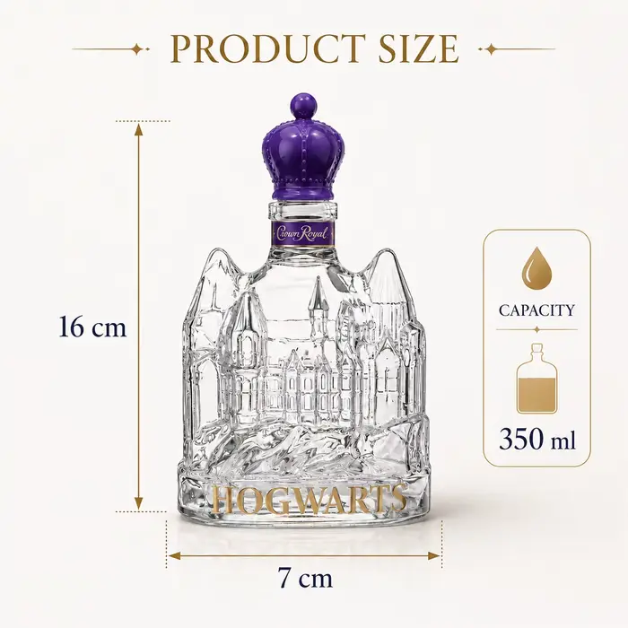 Carafe à whisky Château Médiéval