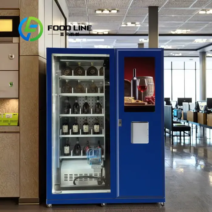 Distributeur automatique de vin haut de gamme avec écran tactile de 22 pouces