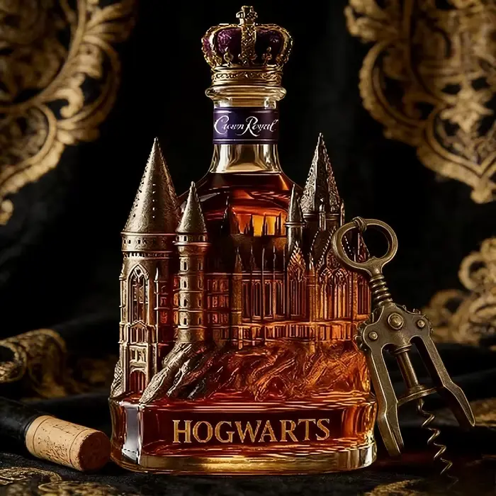 Carafe à whisky Château Médiéval
