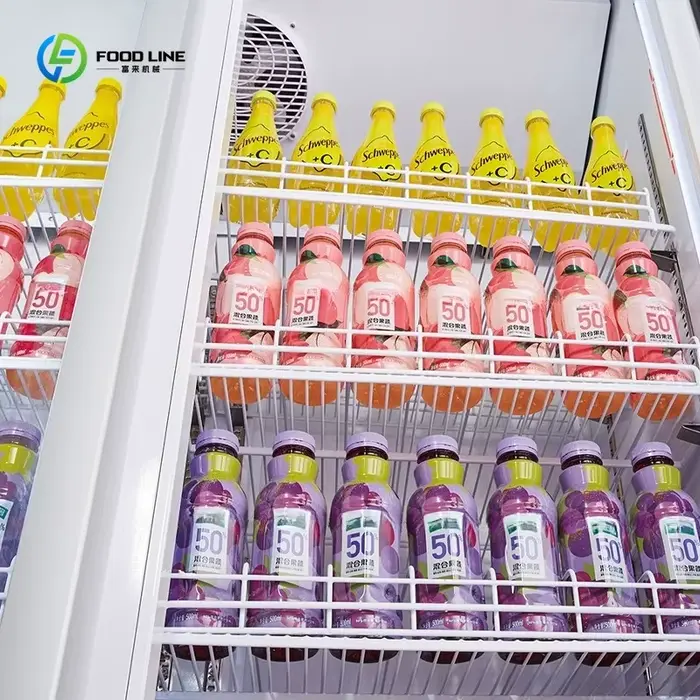 Réfrigérateur vertical pour boissons à température unique