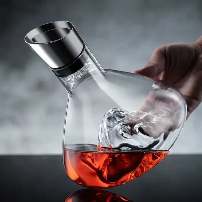 Pot à vin en forme de montagne